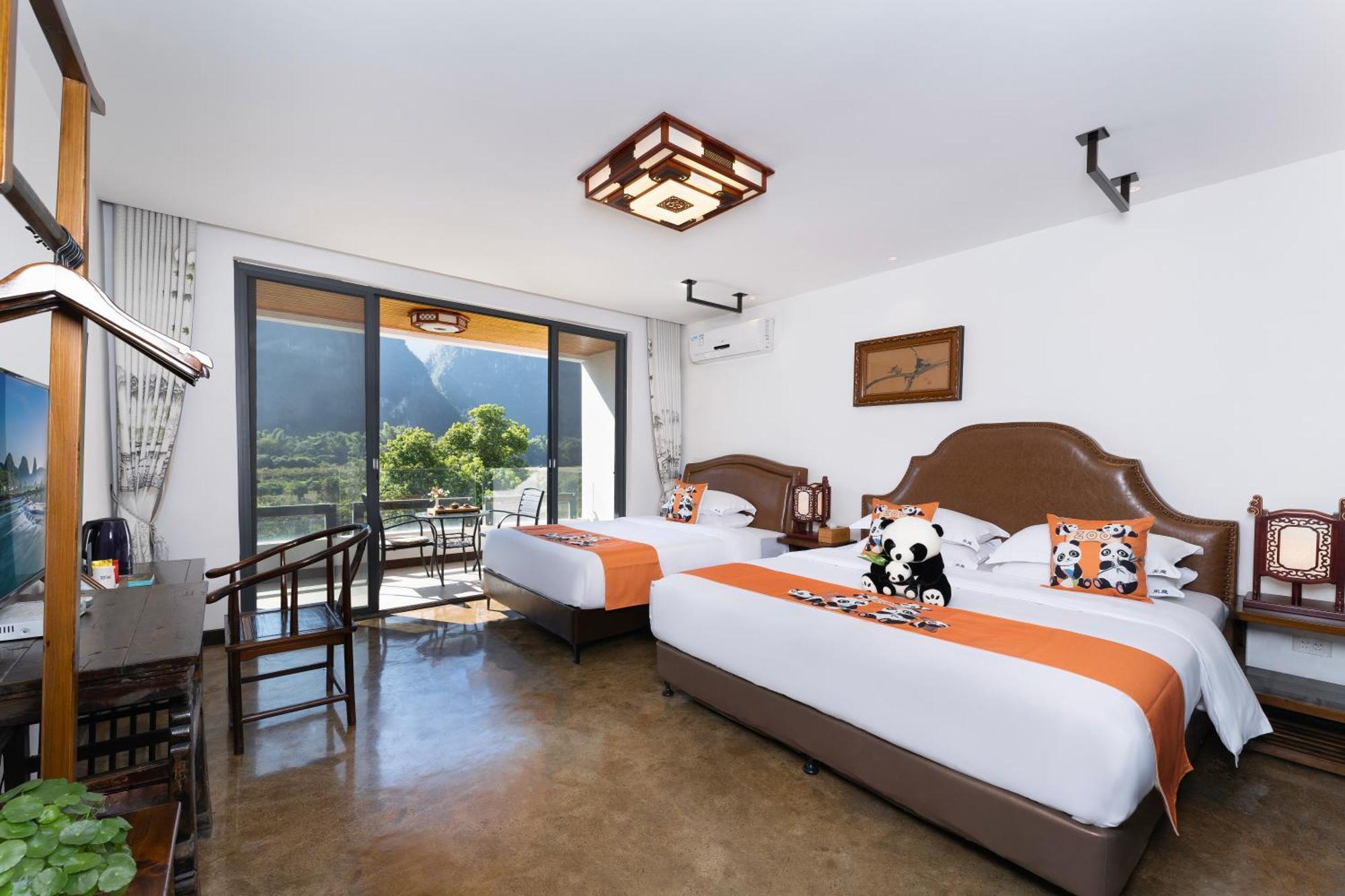 Leisure Courtyard Hotel Yangshuo-Free Shuttle Bus To Yangshuo Station Stay 2 Nights One Way Kültér fotó
