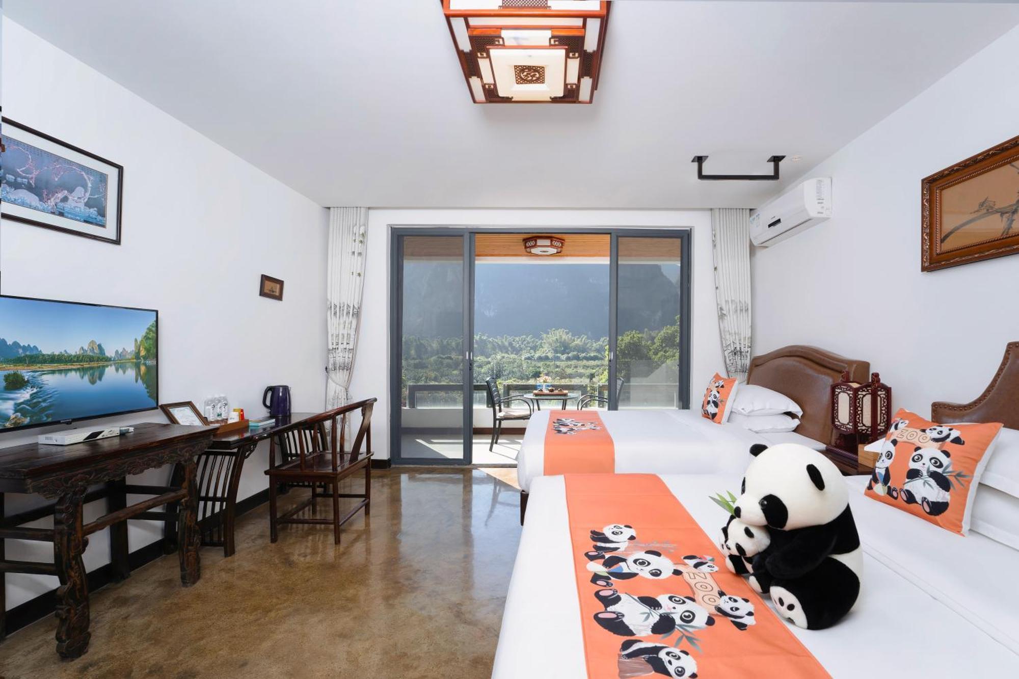 Leisure Courtyard Hotel Yangshuo-Free Shuttle Bus To Yangshuo Station Stay 2 Nights One Way Kültér fotó
