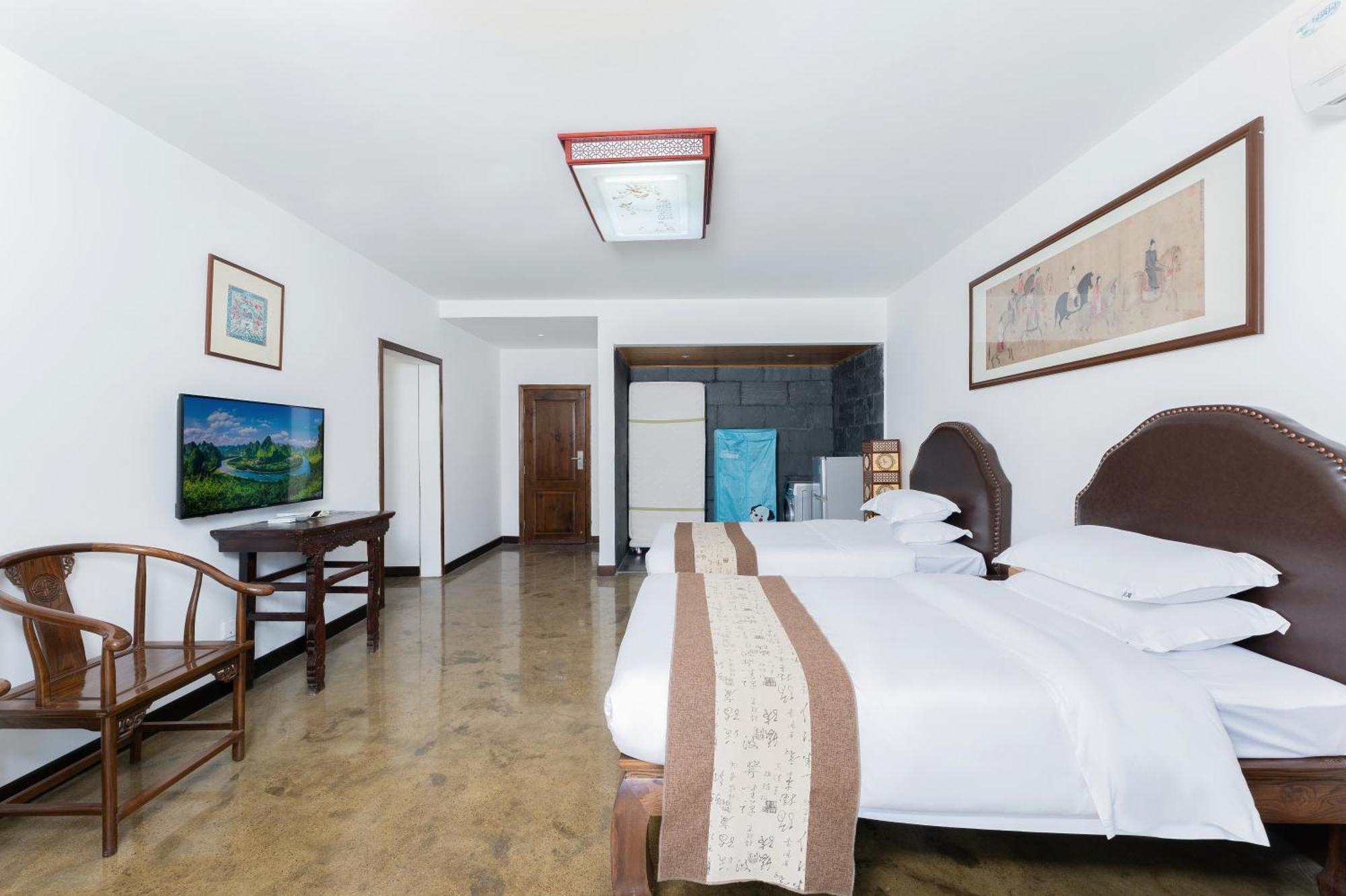 Leisure Courtyard Hotel Yangshuo-Free Shuttle Bus To Yangshuo Station Stay 2 Nights One Way Kültér fotó