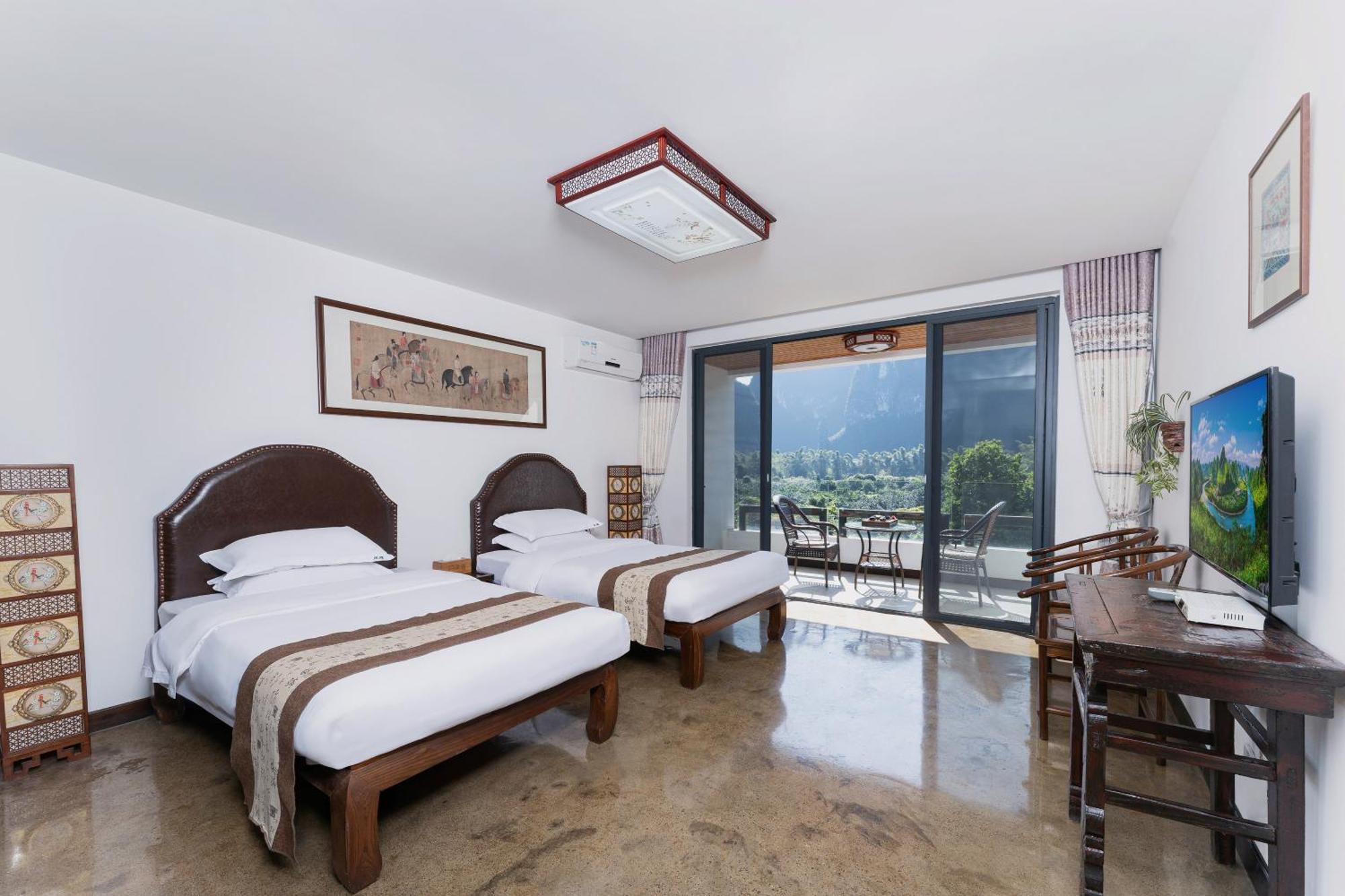 Leisure Courtyard Hotel Yangshuo-Free Shuttle Bus To Yangshuo Station Stay 2 Nights One Way Kültér fotó