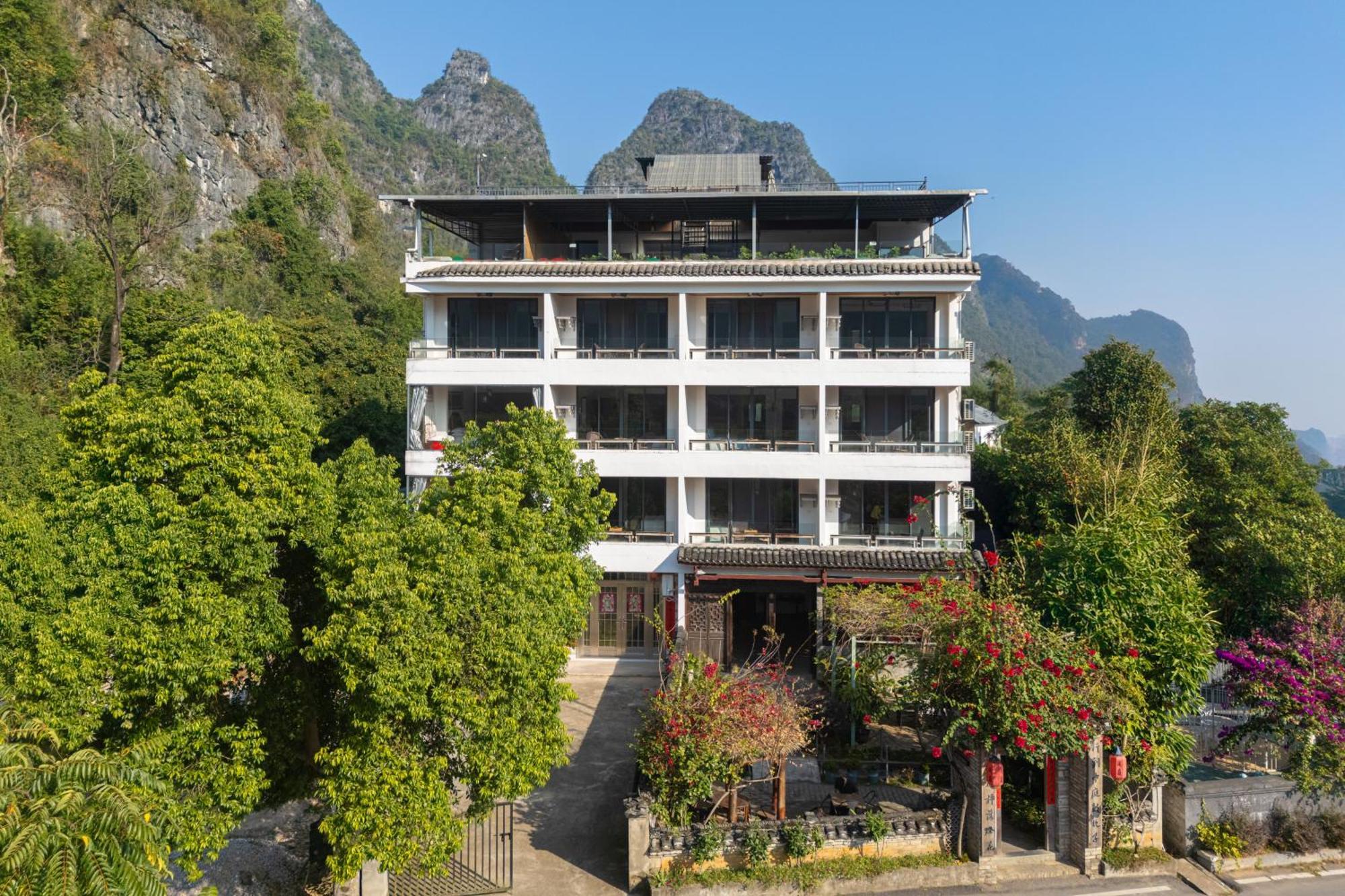 Leisure Courtyard Hotel Yangshuo-Free Shuttle Bus To Yangshuo Station Stay 2 Nights One Way Kültér fotó