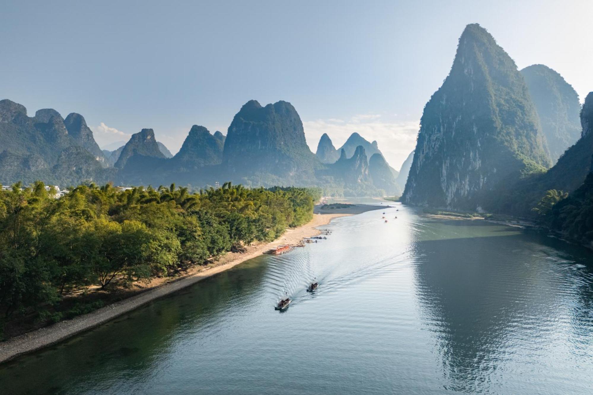 Leisure Courtyard Hotel Yangshuo-Free Shuttle Bus To Yangshuo Station Stay 2 Nights One Way Kültér fotó