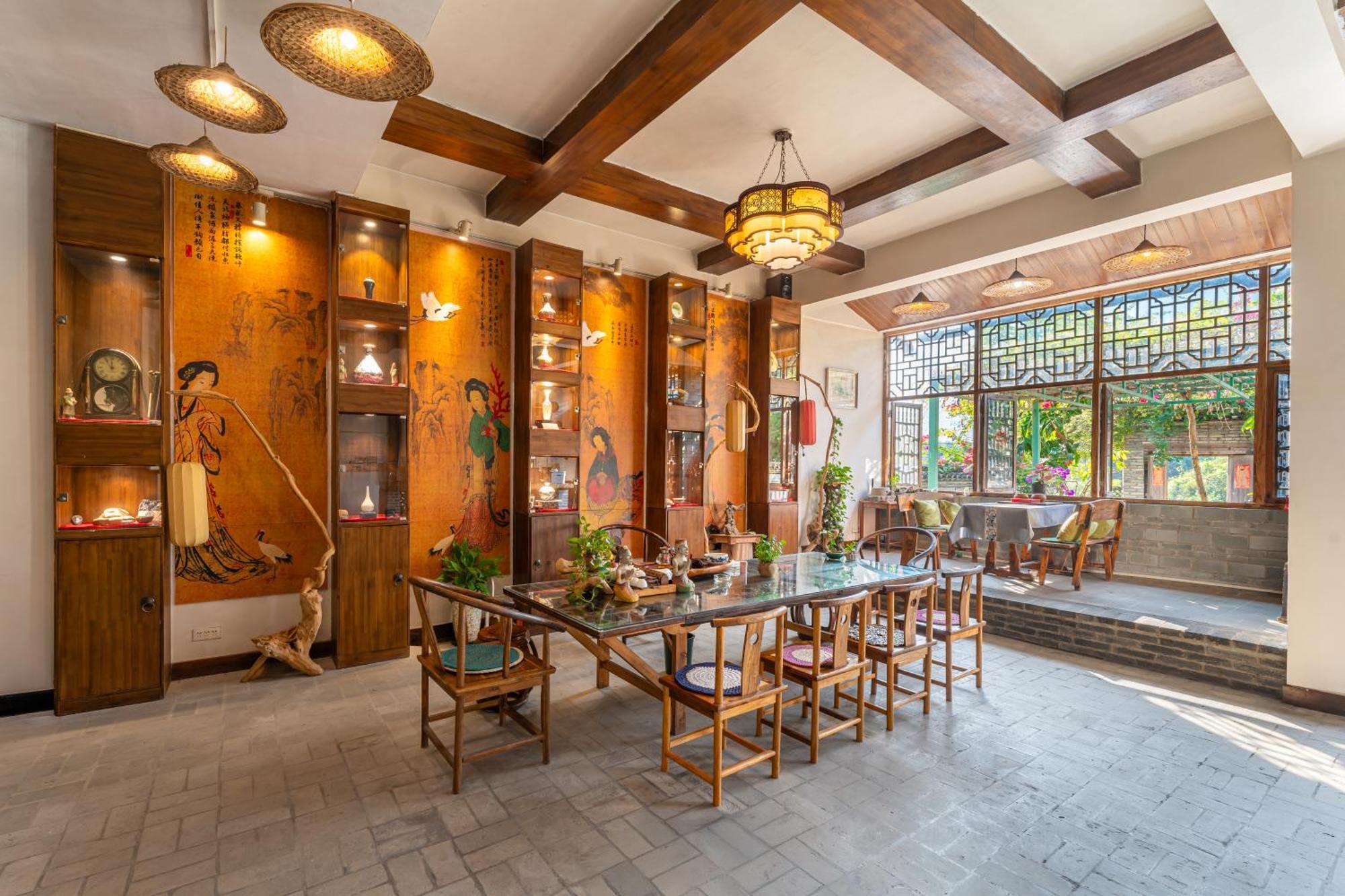 Leisure Courtyard Hotel Yangshuo-Free Shuttle Bus To Yangshuo Station Stay 2 Nights One Way Kültér fotó